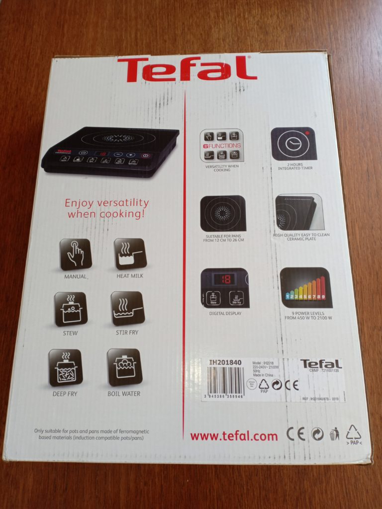 Tefal Everyday Induction Hob, IH210840