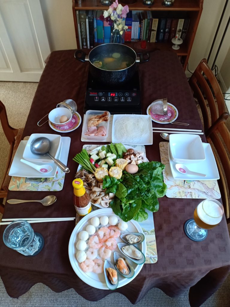 Our Thai Sukiyaki hot-pot