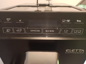 De Longhi Eletta coffee machine buttons