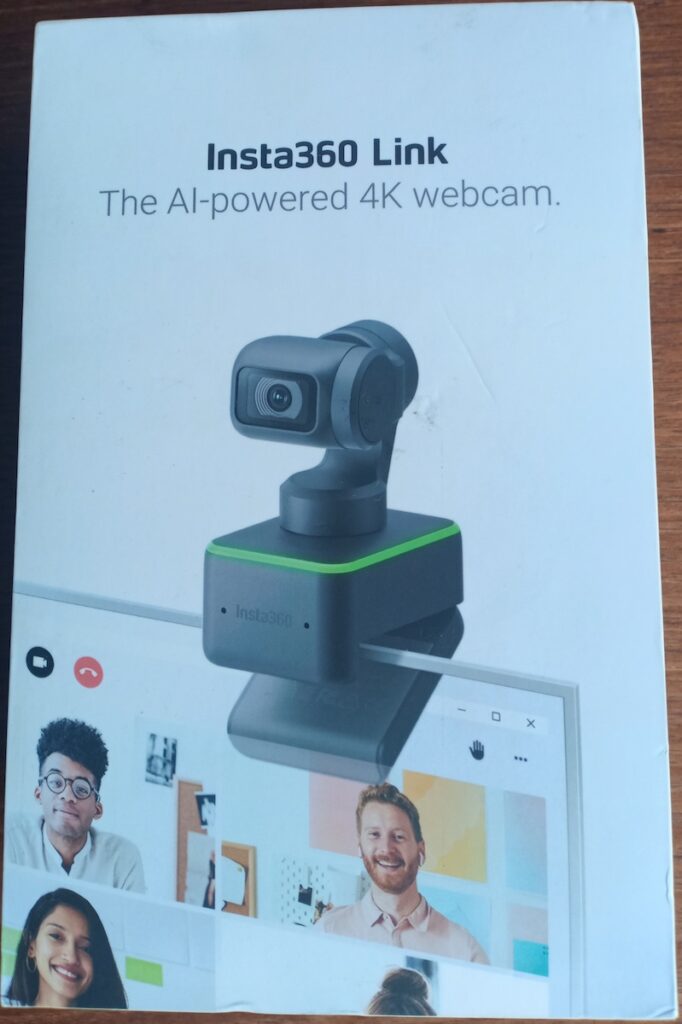 Insta 360 Link 4K Webcam