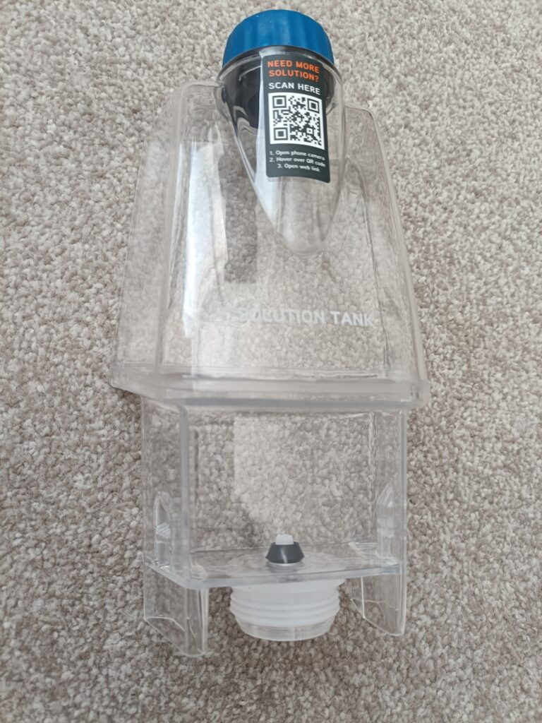 Detergent container for Vax Platinum SmartWash Carpet Cleaner