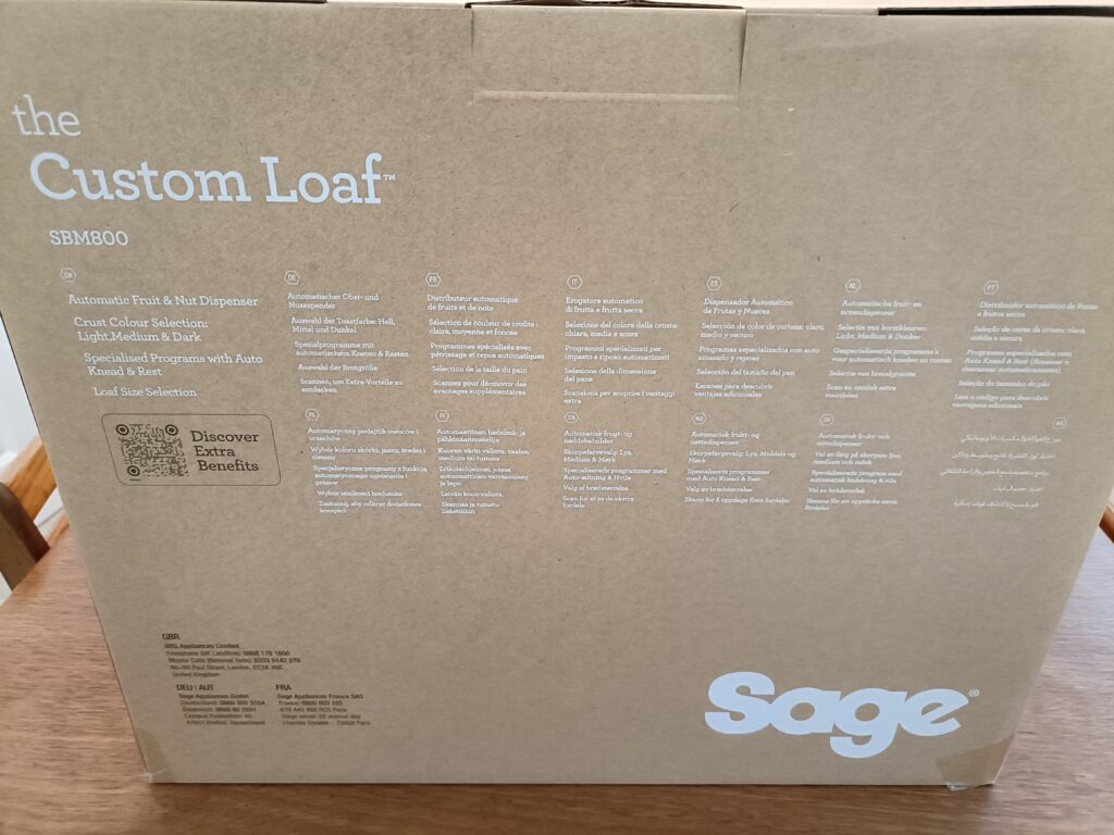 Sage Custom Loaf box