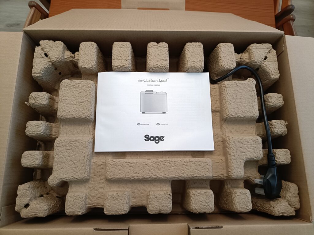 Sage Custom Loaf internal packaging