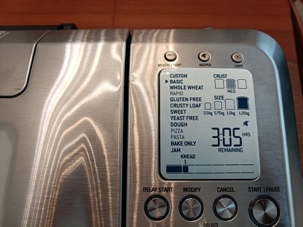 Protective sticker over the LED screen