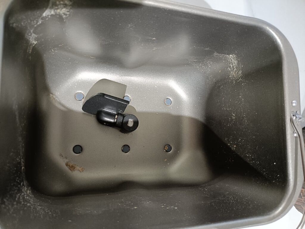 Sage kneading blade after use