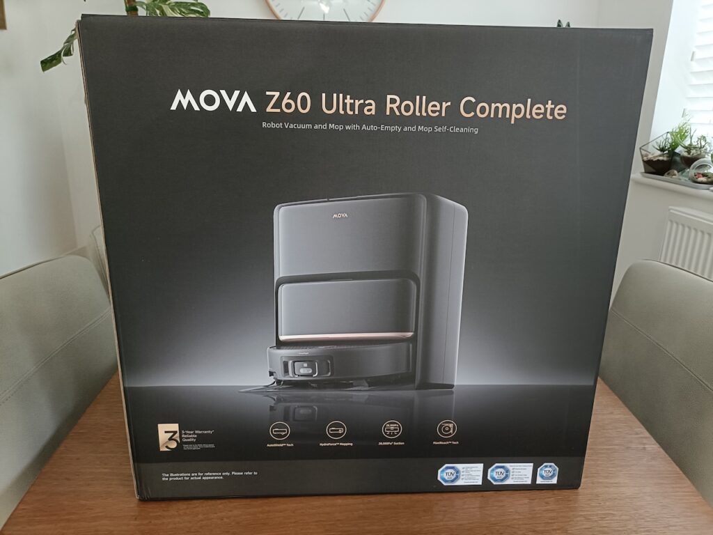 Box for MOVA z60 Ultra Roller Complete