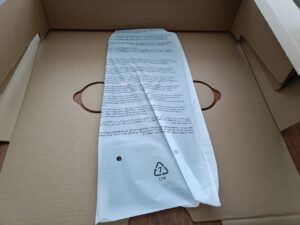 Base plate in soft packaging
